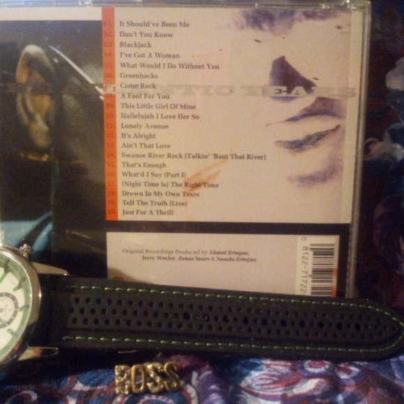 Ray Charles "The Night time Is The Right Time" Compact Disc - Picture 2 of 2